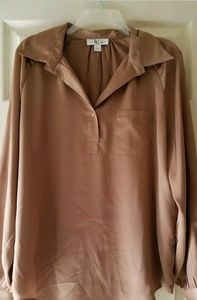 Elegant Brown Women's Top